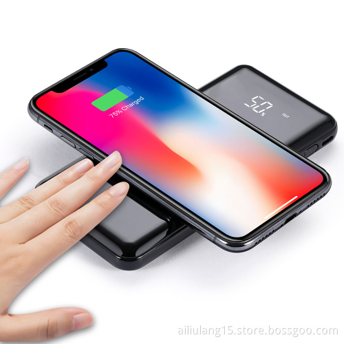 Popular P12 Mirror wireless power bank